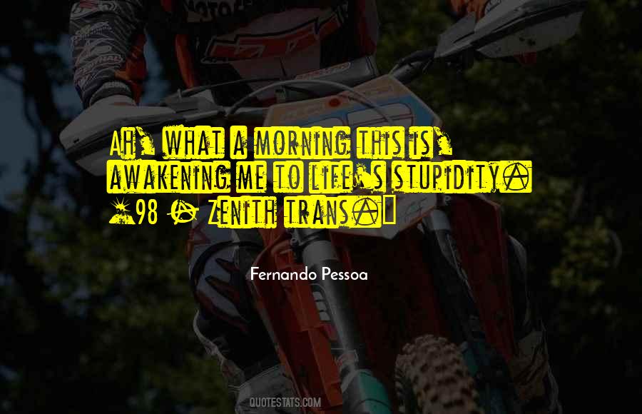 What A Morning Quotes #1844816