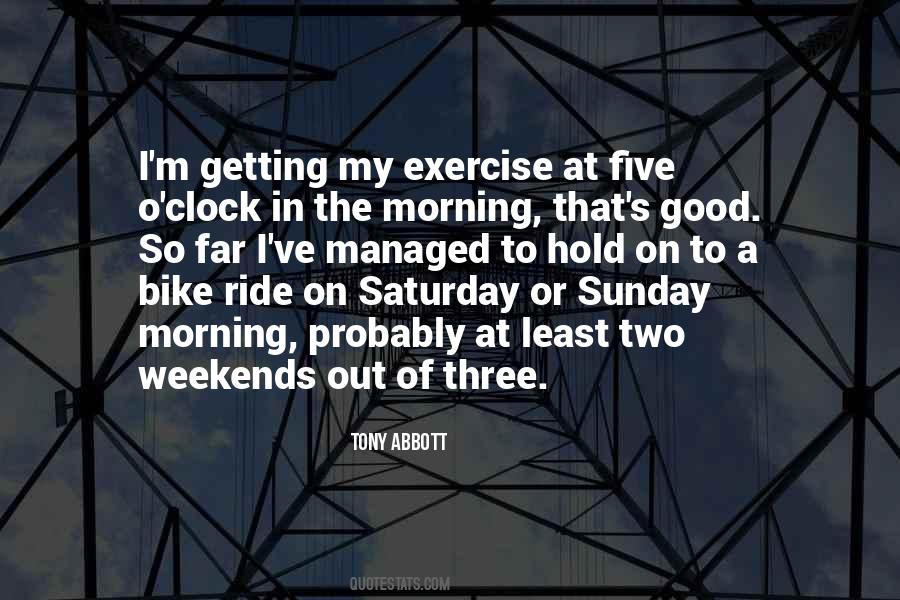 Best Saturday Good Morning Quotes #679158