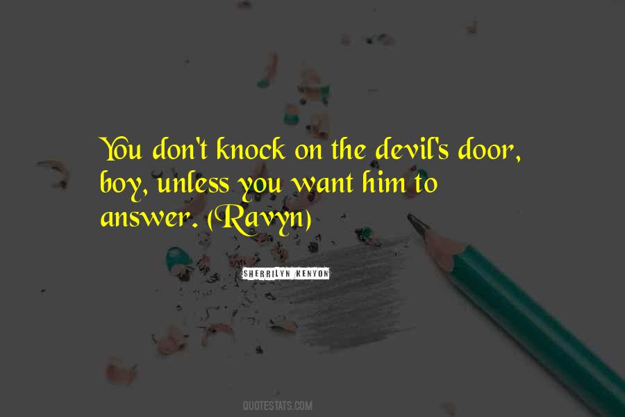 Don't Knock Quotes #1417279