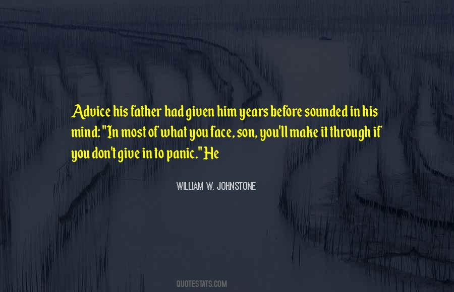 Father To His Son Quotes #1220703