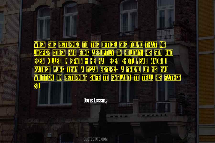 Father To His Son Quotes #264575
