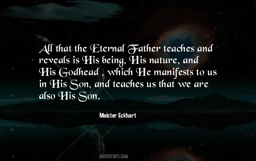 Father To His Son Quotes #787998
