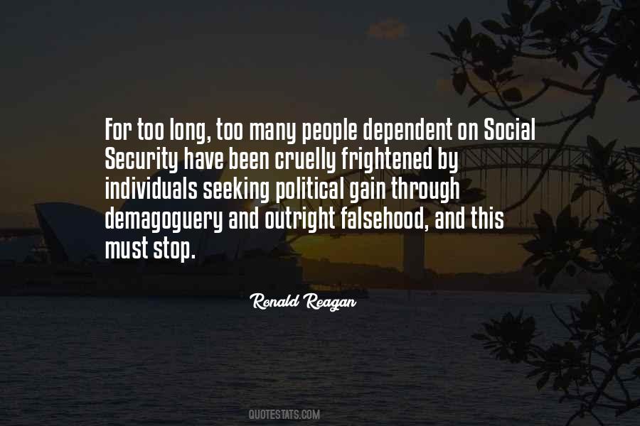 Long Political Quotes #711361