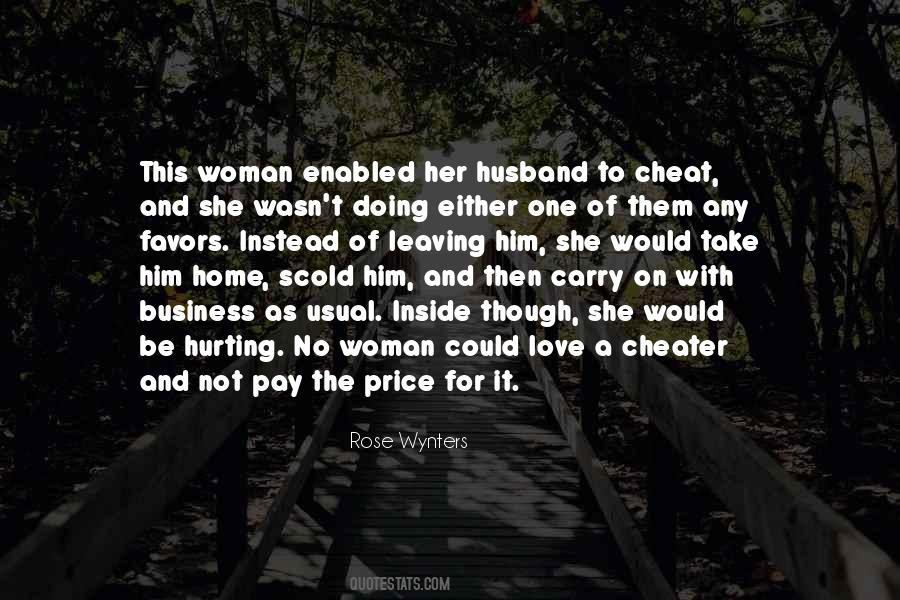 Why Do Husbands Cheat Quotes #1620641