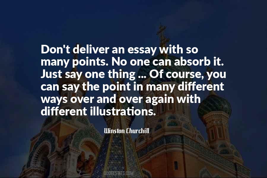 Over One Way Quotes #175048