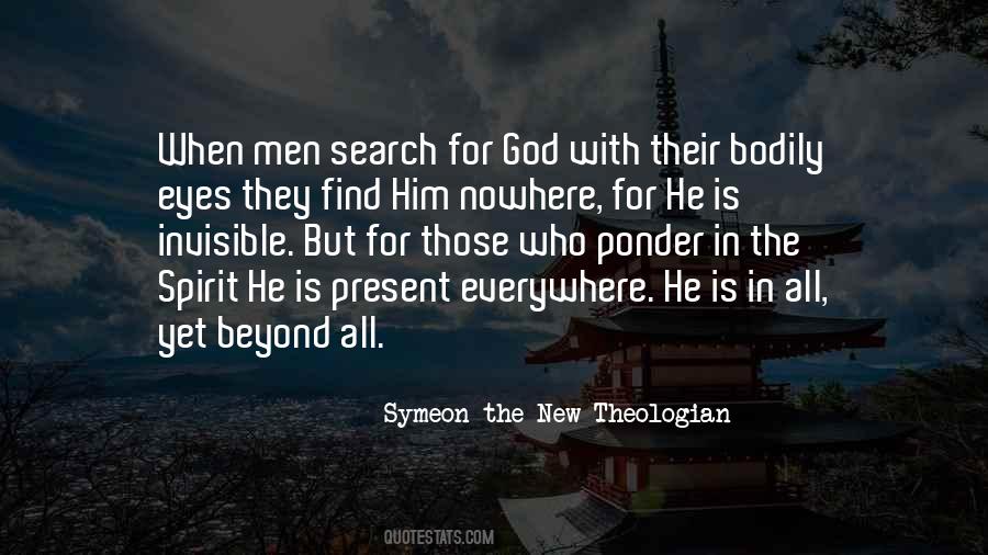 God Is Nowhere Quotes #1340191