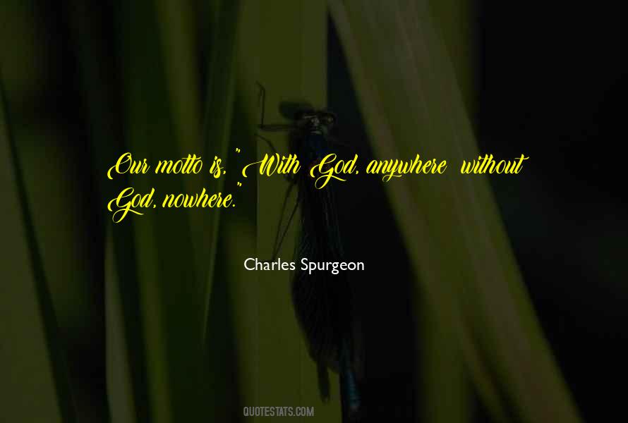 God Is Nowhere Quotes #600054