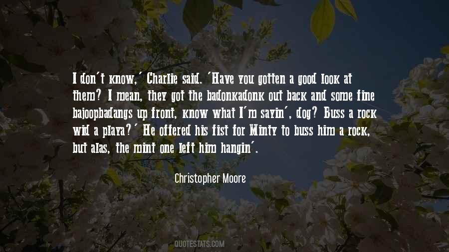 Don't Know What You Have Quotes #528505