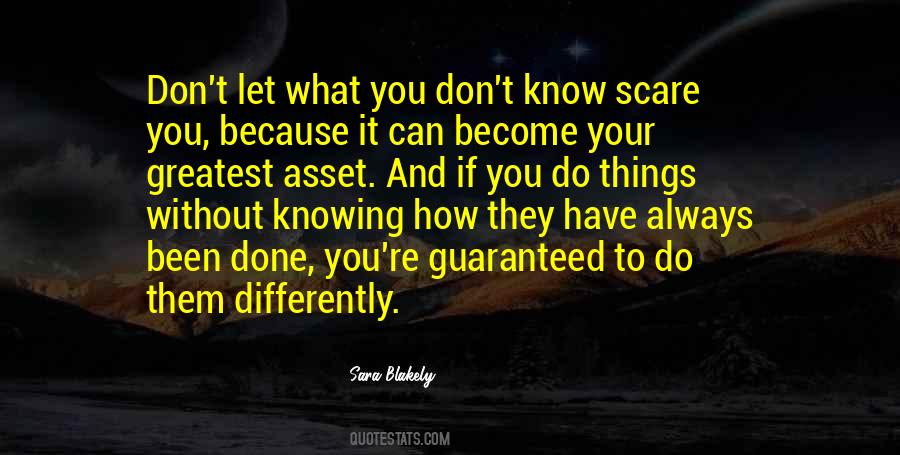 Don't Know What You Have Quotes #837922