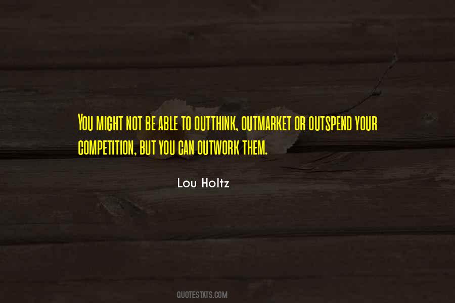 Competition Sports Quotes #1436550