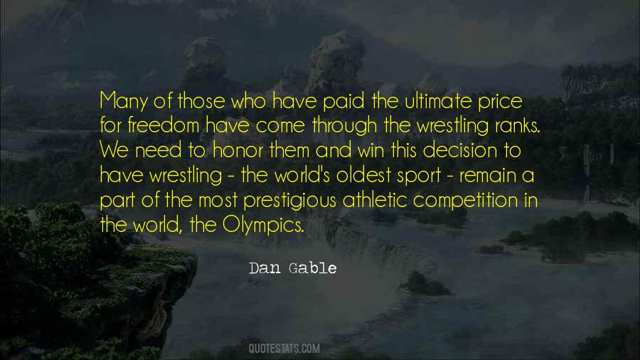 Competition Sports Quotes #1514944