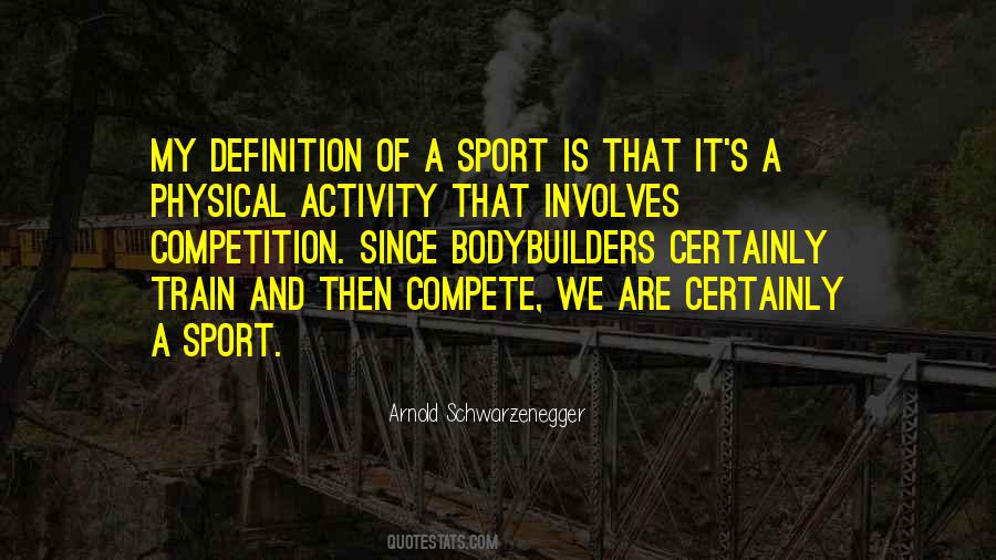 Competition Sports Quotes #1574792