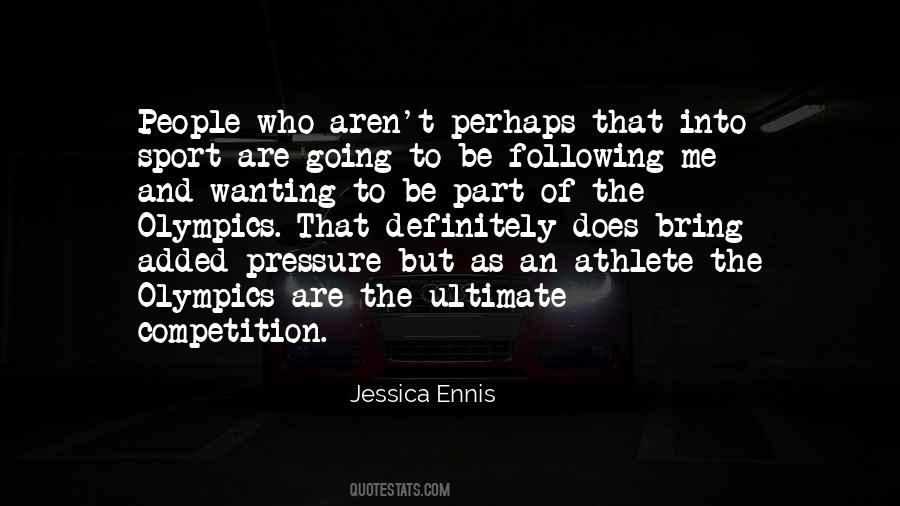 Competition Sports Quotes #1725723