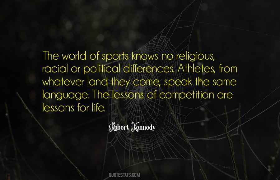 Competition Sports Quotes #1869388
