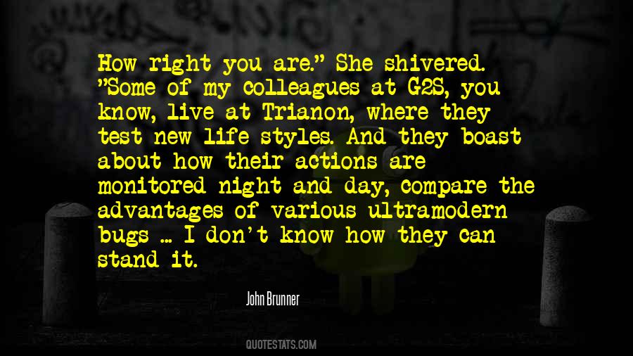 Don't Know Where You Stand Quotes #1363996