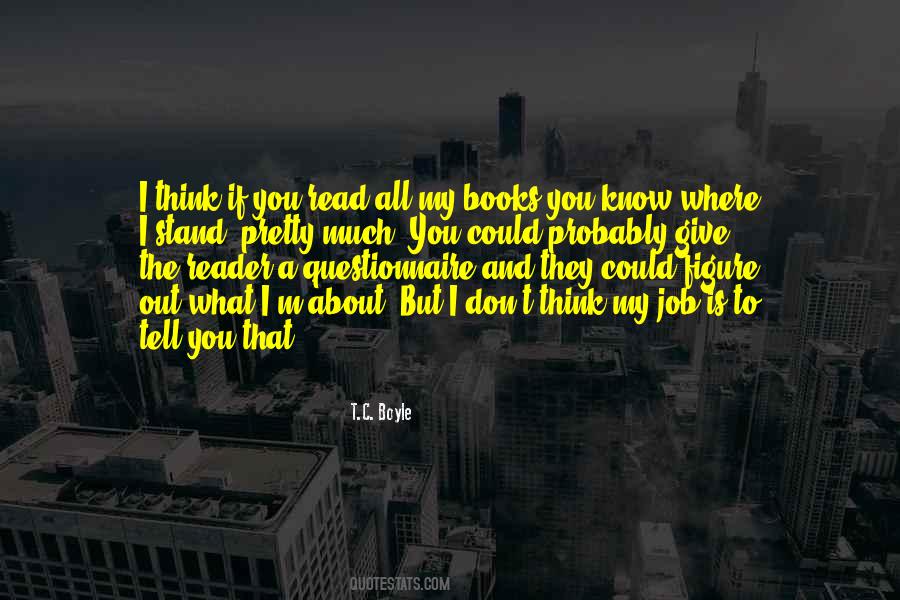 Don't Know Where You Stand Quotes #1404440