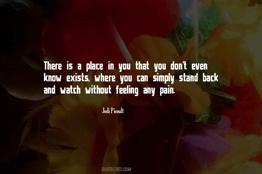 Don't Know Where You Stand Quotes #785545
