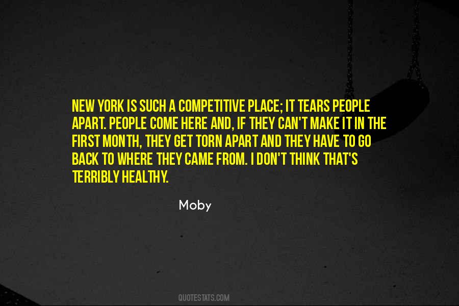 Healthy Place Quotes #1030300