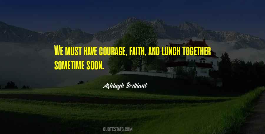 Courage Faith Quotes #205257