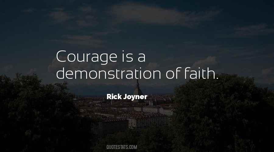 Courage Faith Quotes #492250