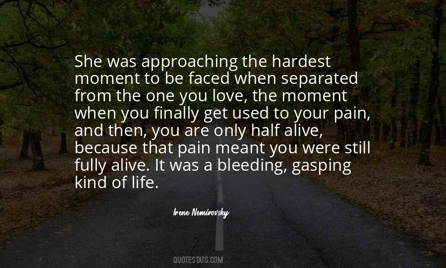 Get Used To The Pain Quotes #345092