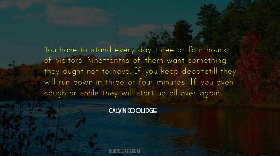 If You Stand Still Quotes #965130