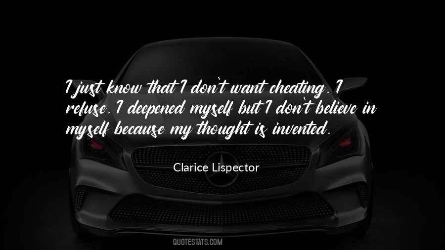 I Know You Are Cheating On Me Quotes #1352261