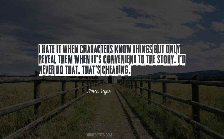 I Know You Are Cheating On Me Quotes #433843