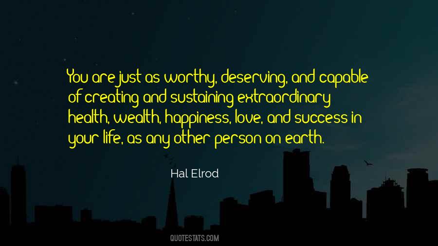 Happiness Wealth Quotes #7287