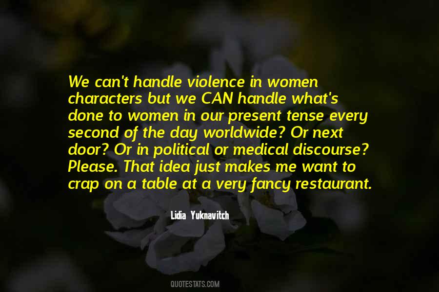 Cant Handle It Quotes #81831