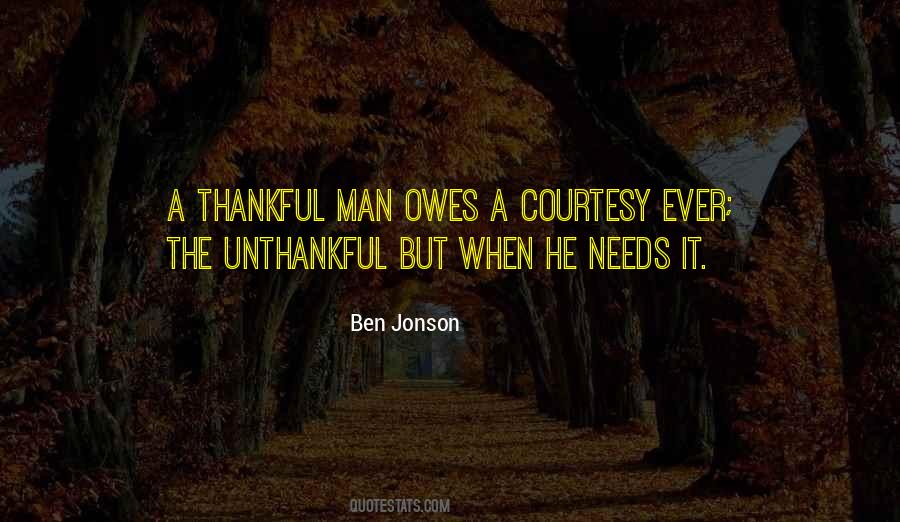 Thankful For Your Man Quotes #1267504