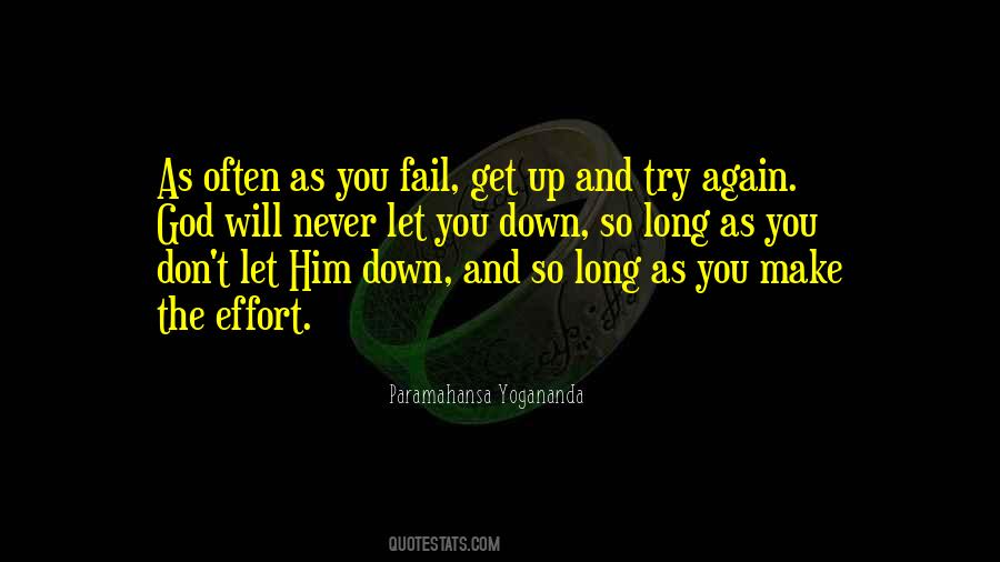 Don't Let Down Quotes #331899