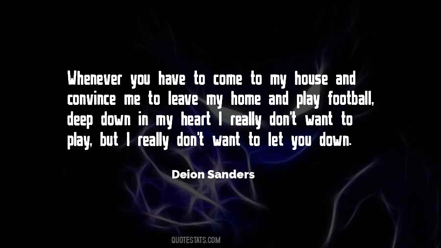 Don't Let Down Quotes #383516