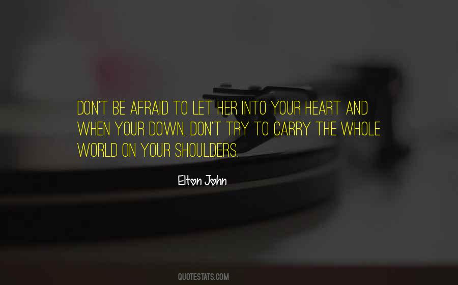 Don't Let Down Quotes #514513