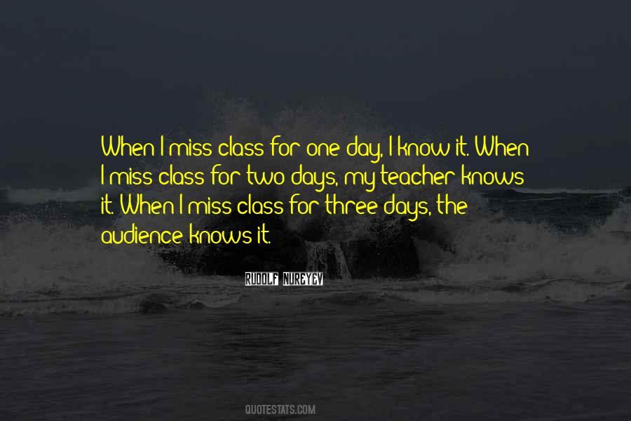 I Miss You Teacher Quotes #9963