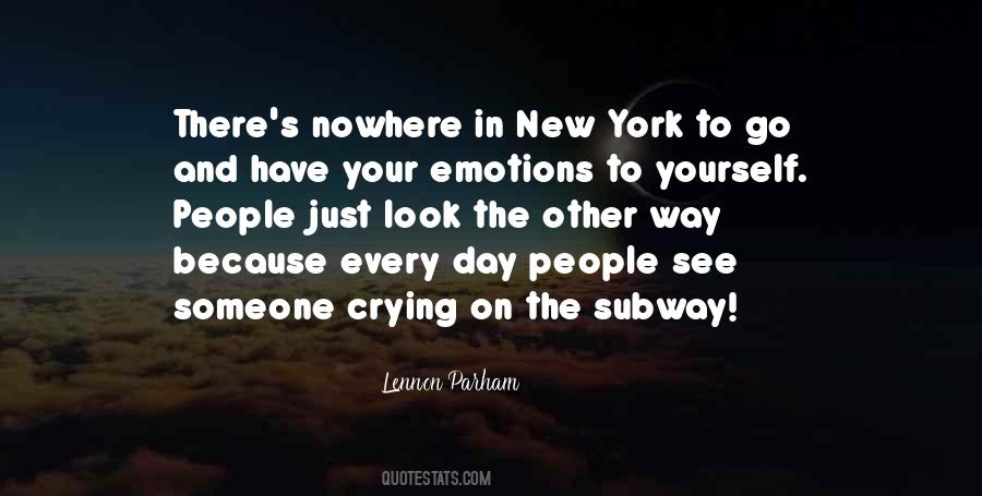 Quotes About The Subway #1672351