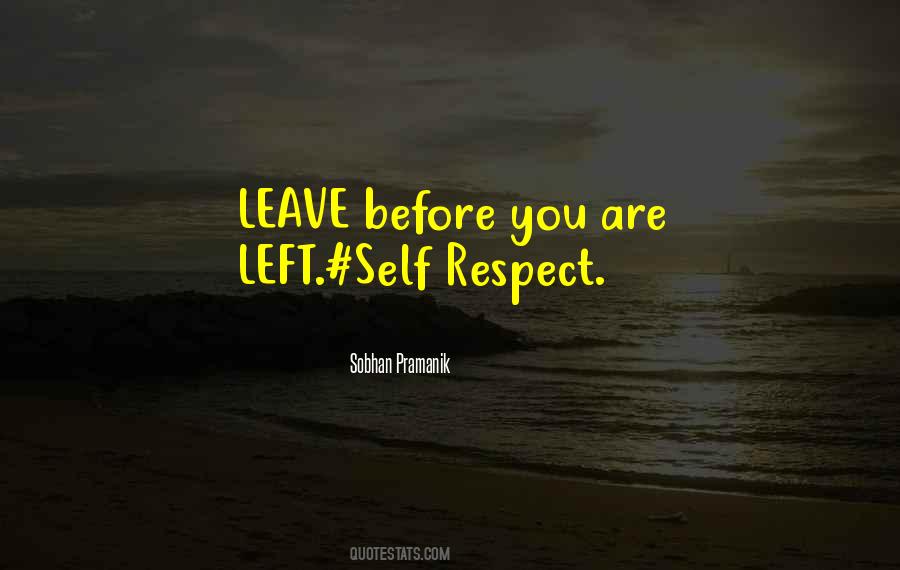 Before You Leave Quotes #938138