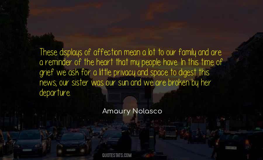 Time And Affection Quotes #1087450