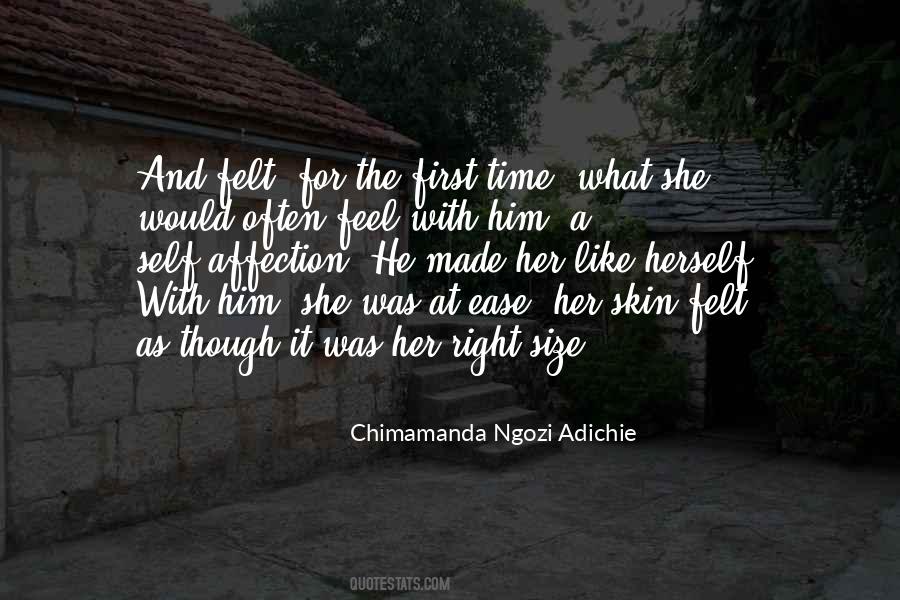 Time And Affection Quotes #357035