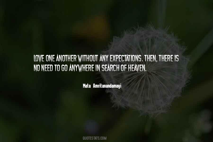 Without Any Expectations Quotes #1248939