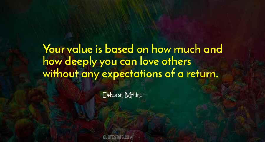 Without Any Expectations Quotes #489614