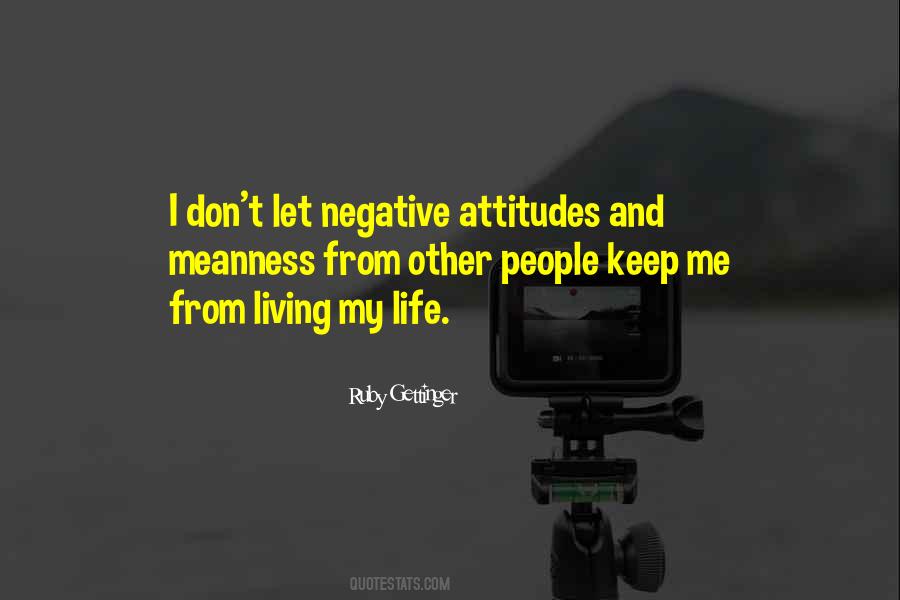 Don't Let Negative Quotes #1225231