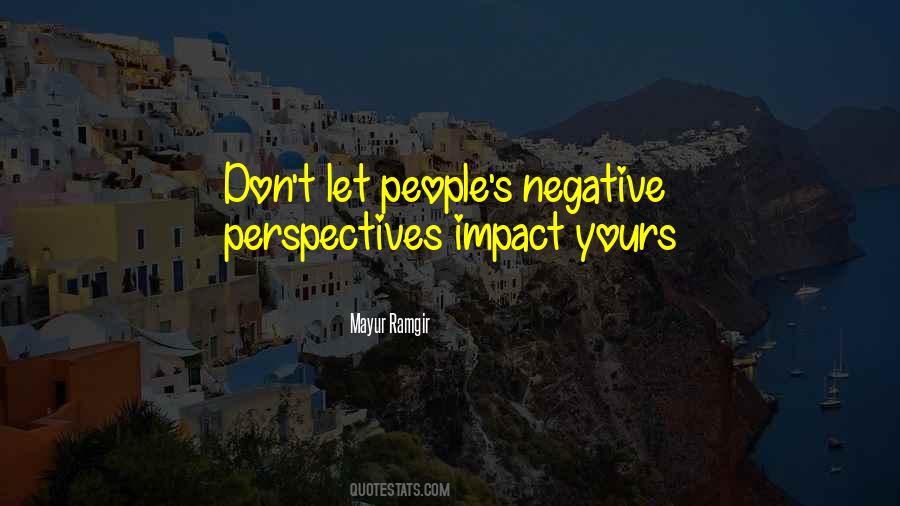 Don't Let Negative Quotes #1535173