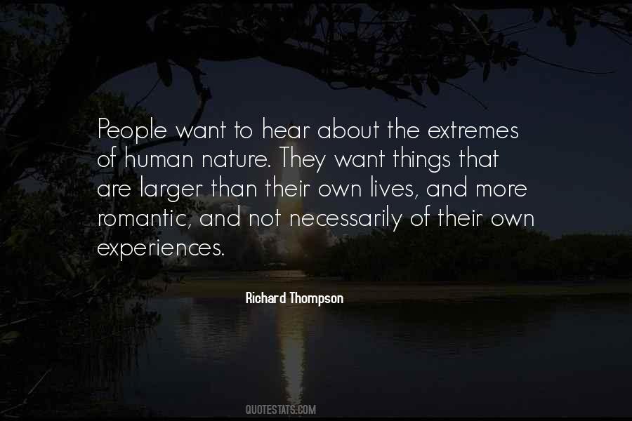 Experiences Not Things Quotes #1064511