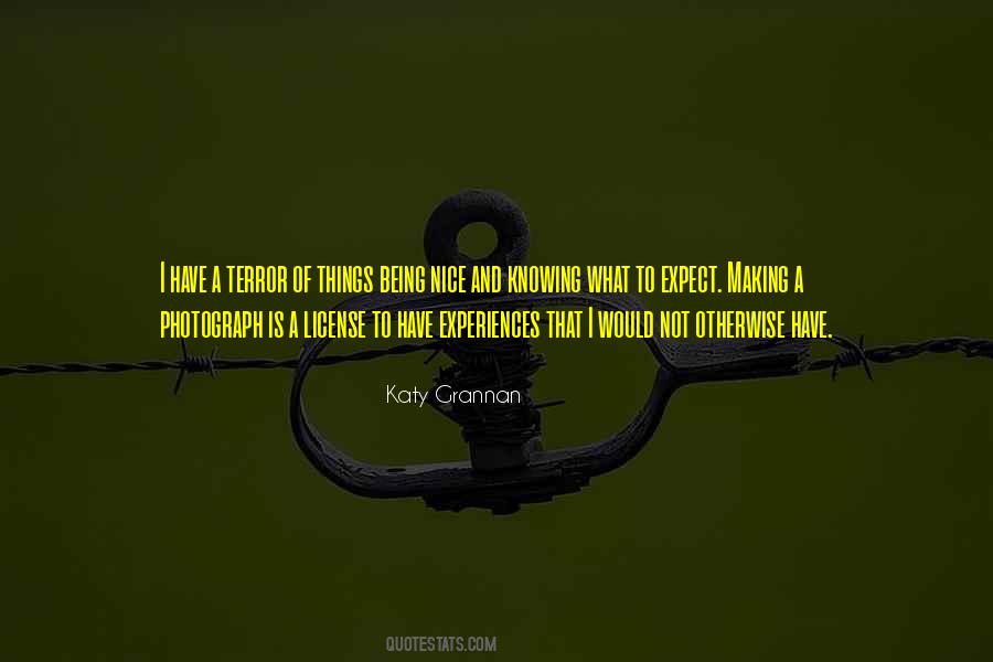 Experiences Not Things Quotes #332186