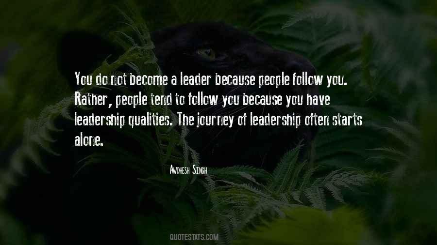 Follow Leader Quotes #1183453