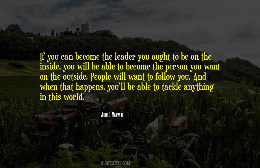 Follow Leader Quotes #135358