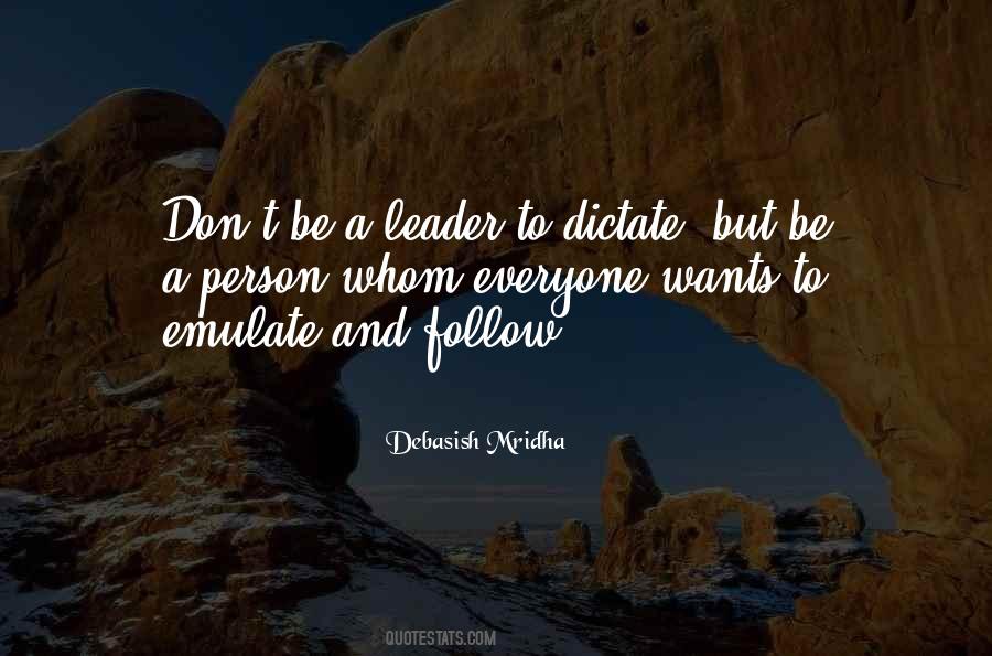 Follow Leader Quotes #364123