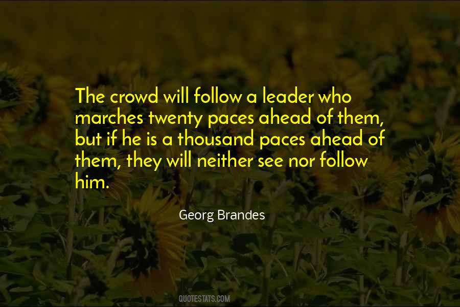 Follow Leader Quotes #569428