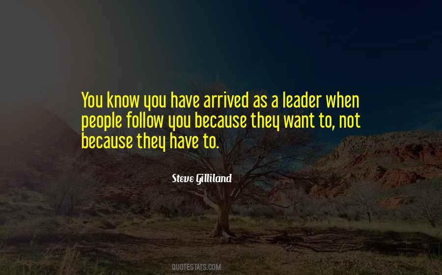 Follow Leader Quotes #726134